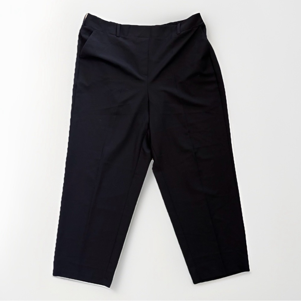 Lane Bryant Dress Pants Trousers Black SZ 22 Plus Business Casual Office Stretch